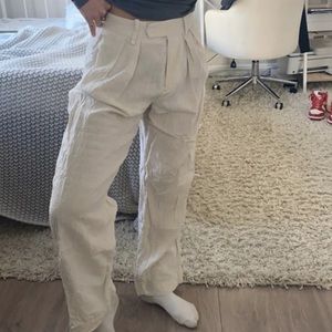 Arket linnen pants size 34 (xssmall) fits like small